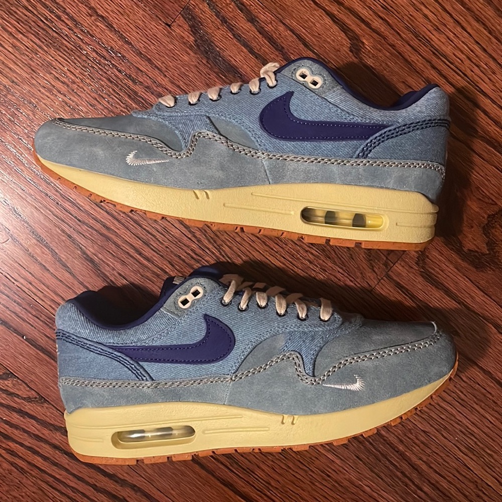 Nike Air Max 1 Premium Dirty Denim Mens Size: 9